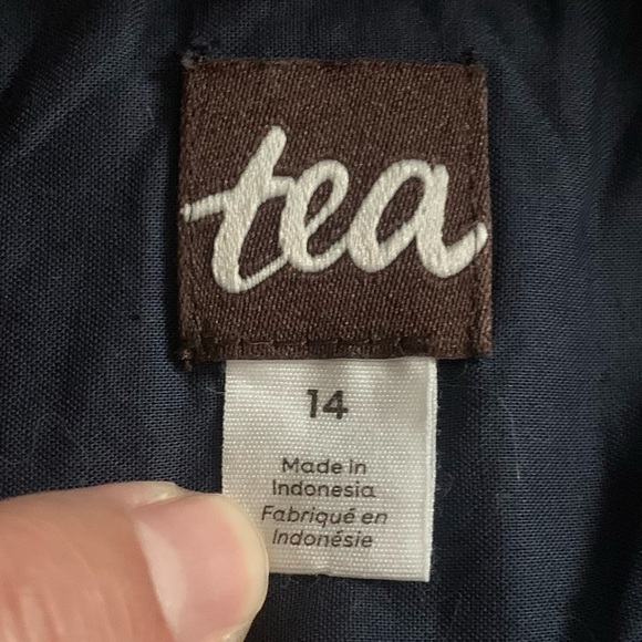 Tea Collection | Tartan Plaid Dress Festive Christmas Holiday Youth Size 14 - Picture 8 of 13